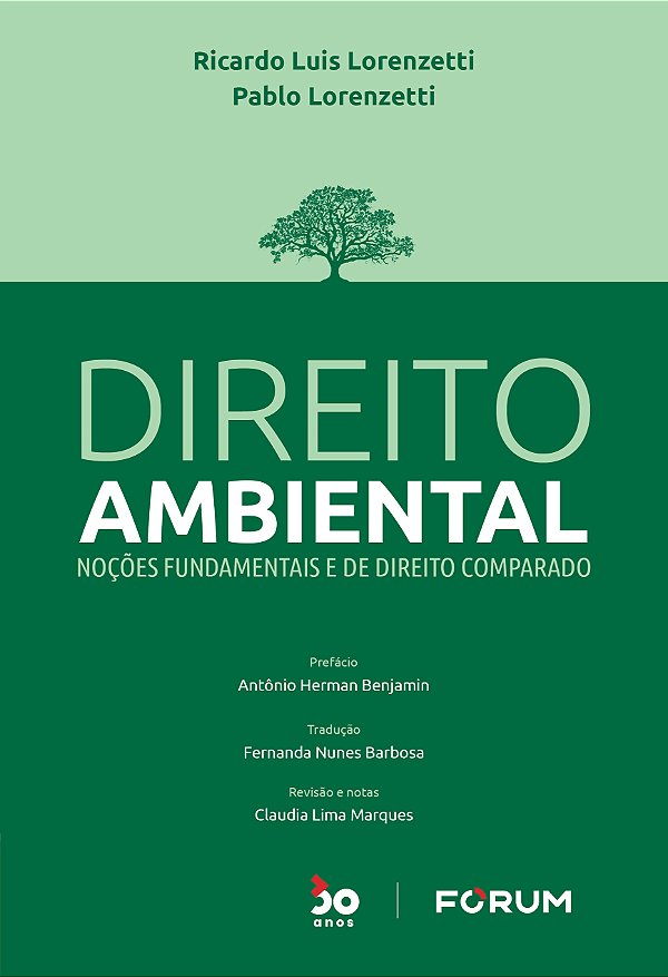 Livro Direito Ambiental: Noções fundamentais e de Direito...
