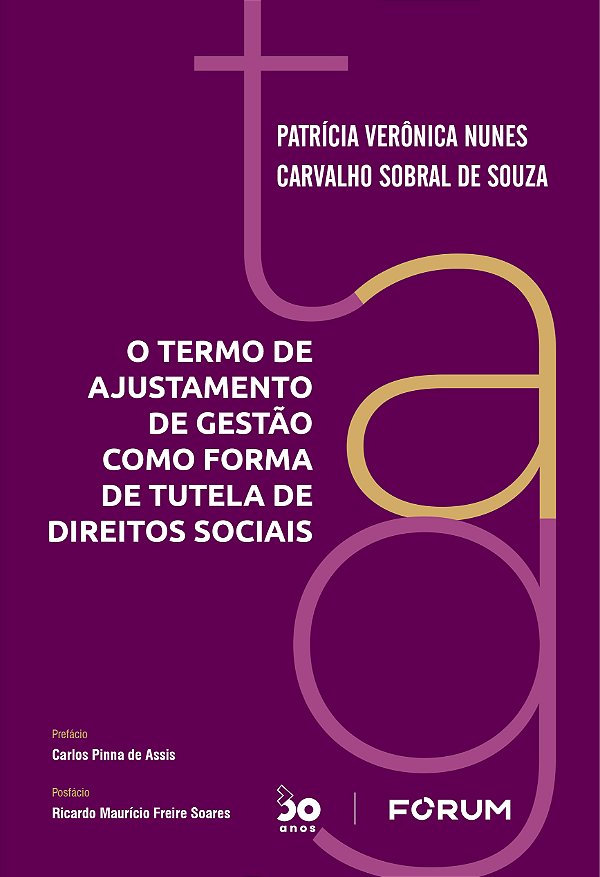 Livro O Termo de Ajustamento de Gestão como forma de Tute...