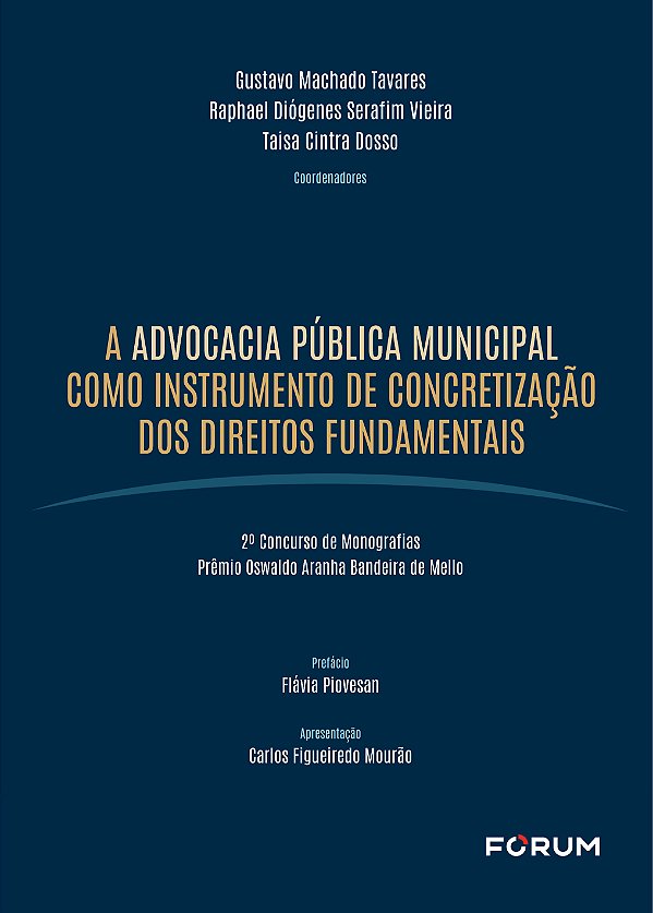 Livro A Advocacia Pública Municipal Como Instrumento De C...