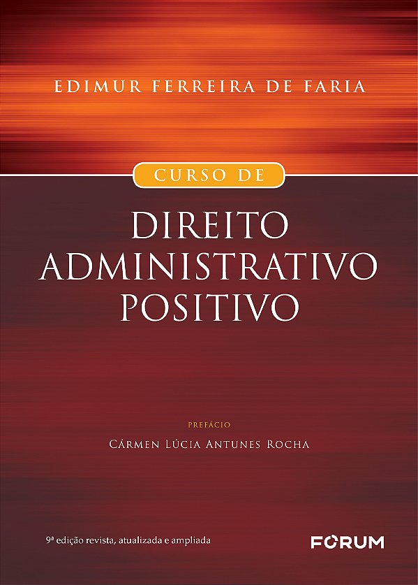 Livro Curso De Direito Administrativo Positivo - 09Ed/24