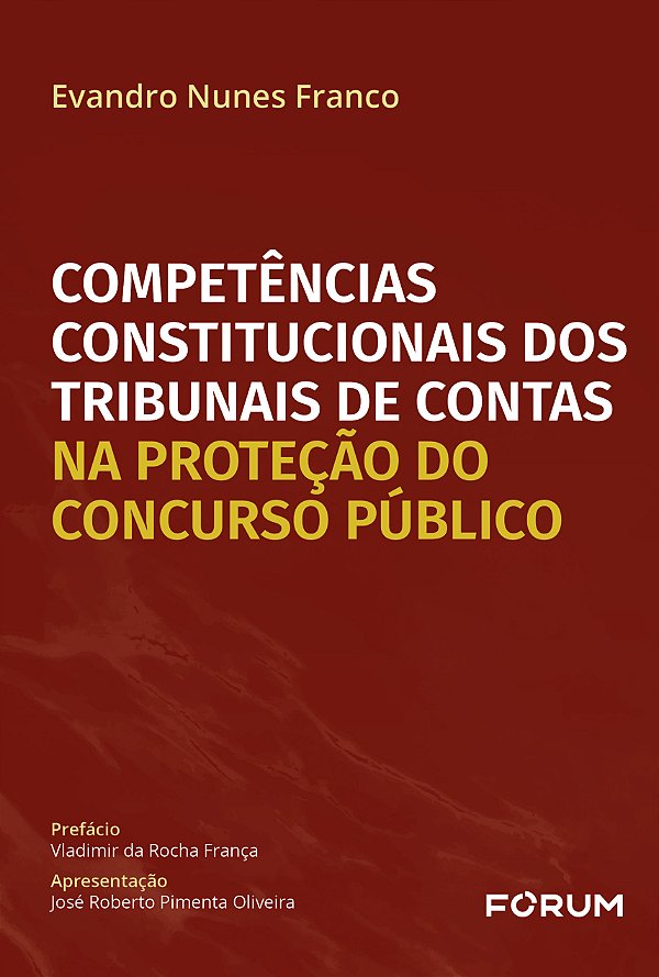 Livro Competências constitucionais dos tribunais de contas na p...