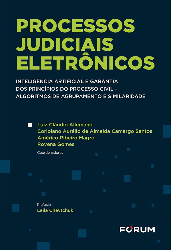 Livro Processos Judiciais Eletrônicos - 01Ed/25