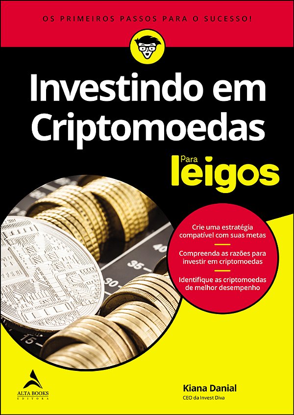 Livro Investindo em criptomoedas para leigos