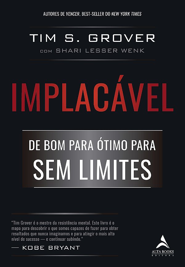 Livro Implacável: De bom para ótimo para o sem limites