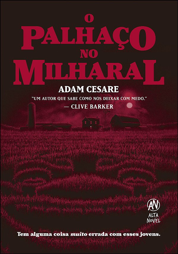 Livro O palhaço no milharal