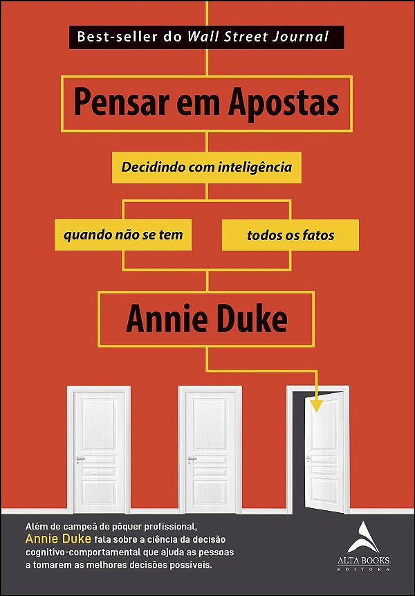 Livro Pensar em apostas: decidindo com inteligência quand...