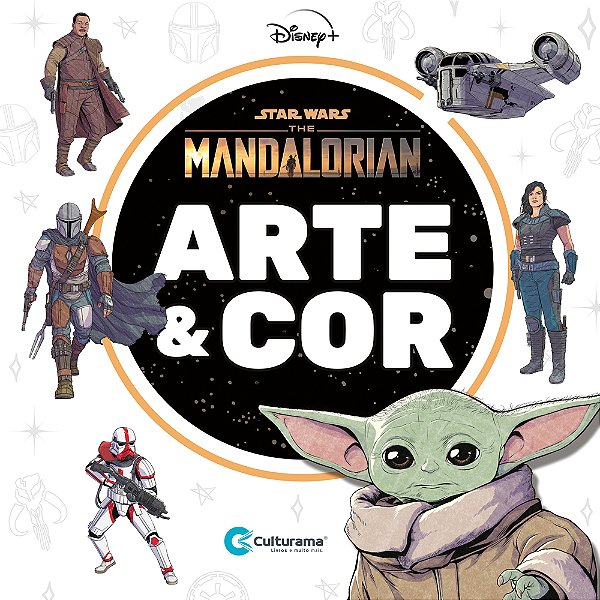Livro ARTE E COR STAR WARS: THE MANDALORIAN