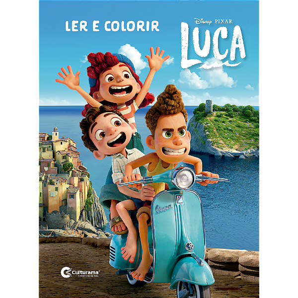 Livro Ler E Colorir - Luca
