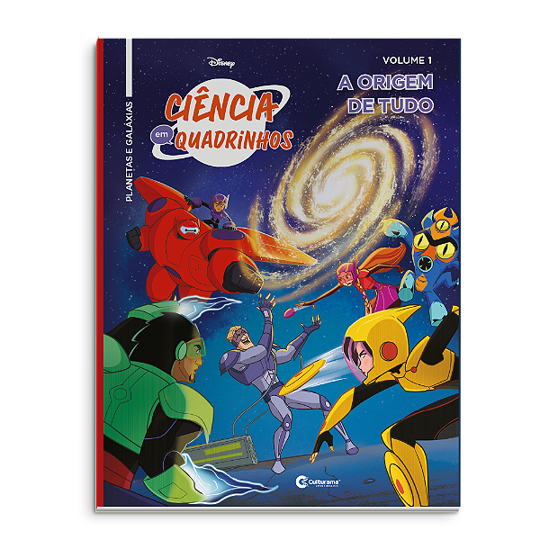 Livro Ciência Em Quadrinhos - Galáxias E Planetas - Volum...