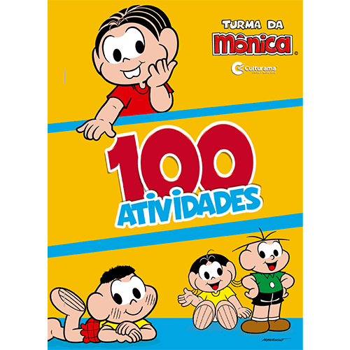 Livro Turma Da Mônica - 100 Atividades