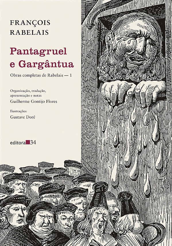 Livro Pantagruel e Gargântua: Obras Completas de Rabelais...