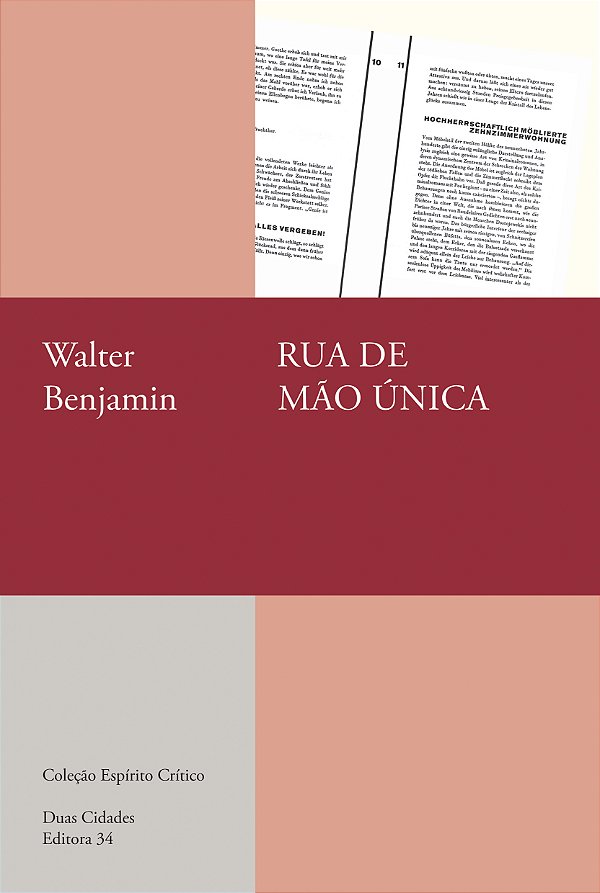 Livro Rua de mão única