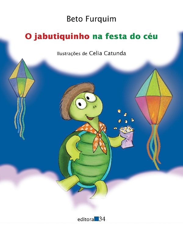 Livro O jabutiquinho na festa do céu