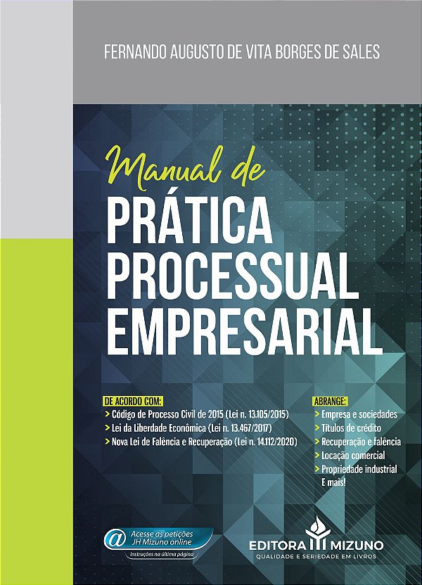 Livro Manual de prática processual empresarial
