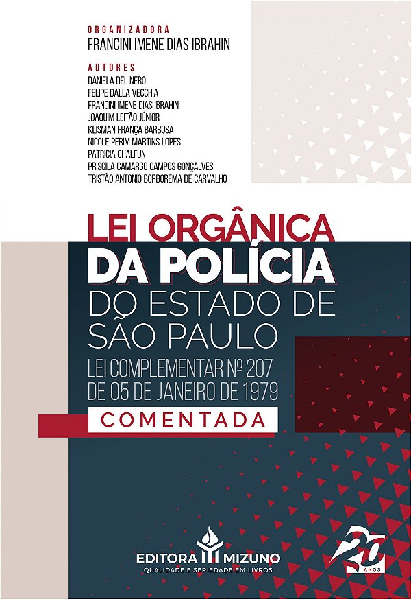 Livro Lei orgânica da polícia do estado de São Paulo (Vol...