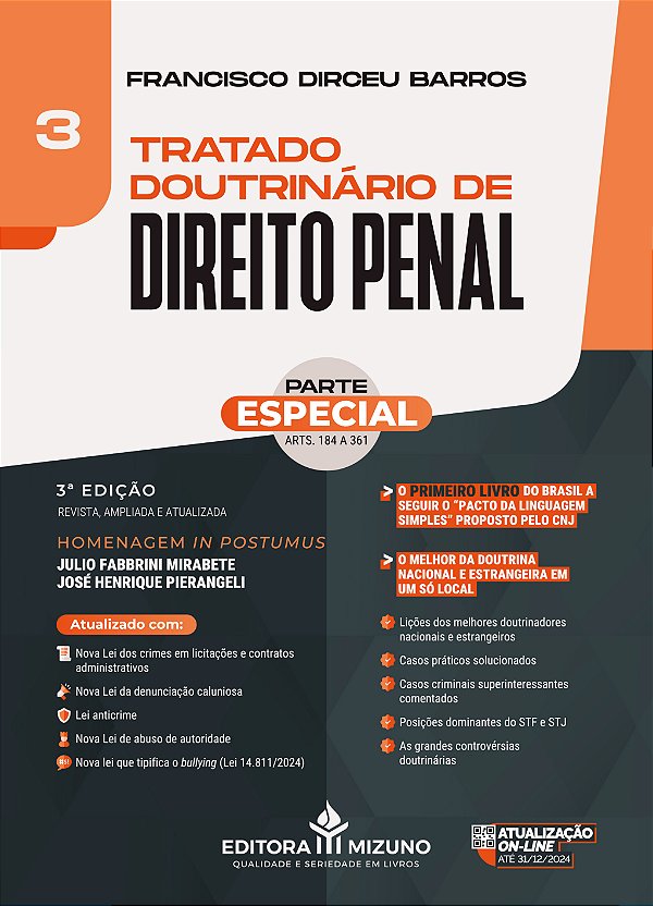 Livro Tratado doutrinário de direito penal (Volume 3)