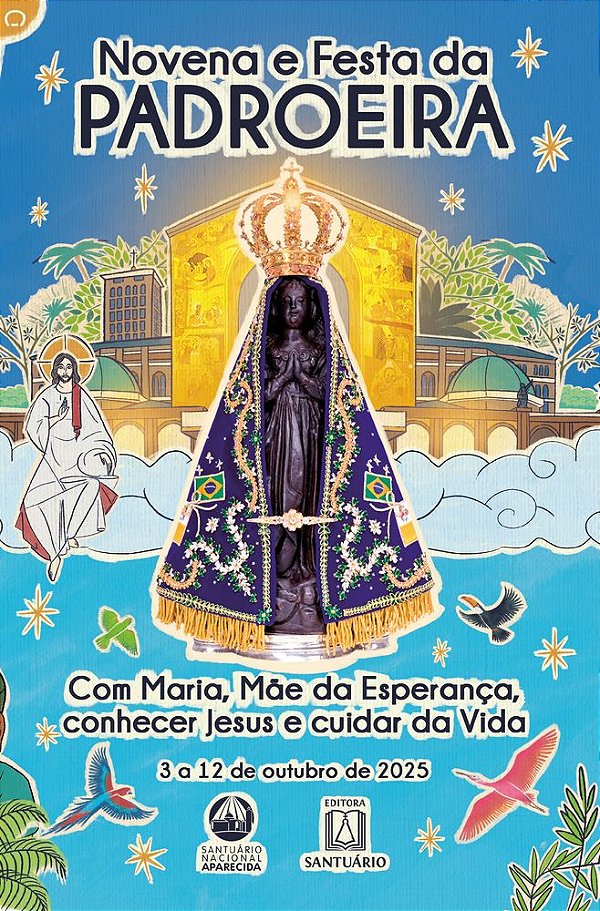 Livro Novena e Festa da Padroeira - 2025: Com Maria, Mãe da Esp...