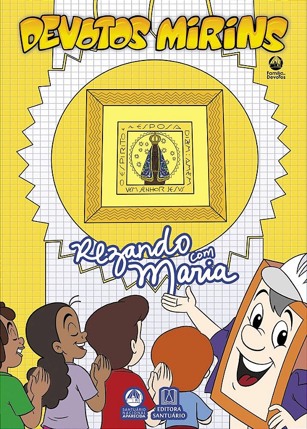 Livro Devotos Mirins - Rezando com Maria