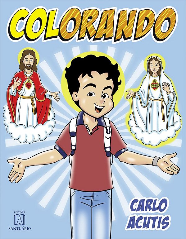 Livro Colorando Carlo Acutis (Volume 1)