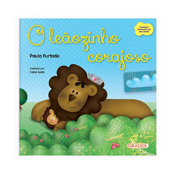 Livro Conta Comigo - O Leãozinho Corajoso