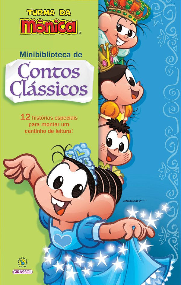 Livro Turma da Mônica - Minibiblioteca de Contos Clássico...
