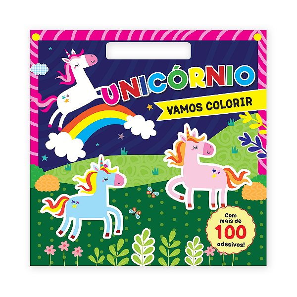 Livro Vamos Colorir - Unicórnio