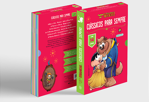 Livro Turma da mônica – box – clássicos para sempre