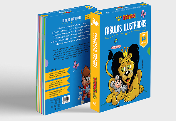 Livro Turma da Mônica – Box Fábulas ilustradas