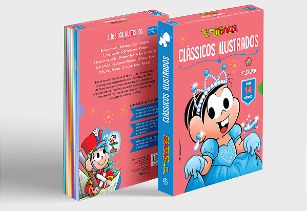 Livro Turma da Mônica – Box – Clássicos Ilustrados