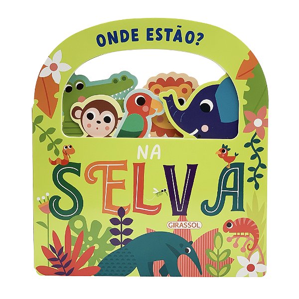 Livro Onde estão? Na selva