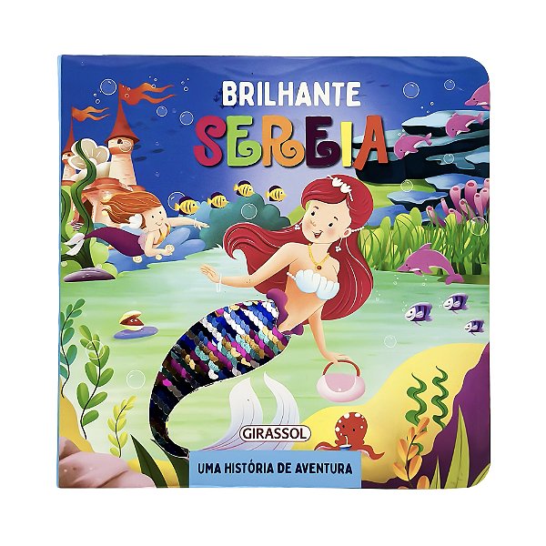 Livro Brilhante sereia
