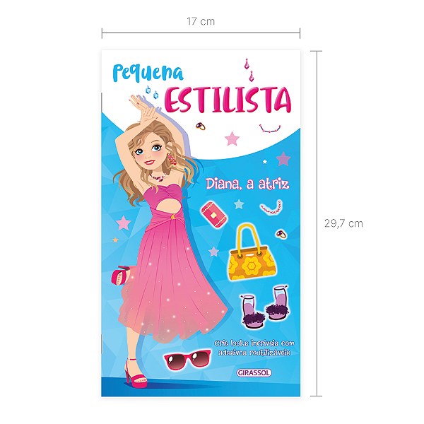 Livro Pequena Estilista - Diana, A Atriz