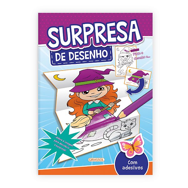 Livro Surpresa De Desenho