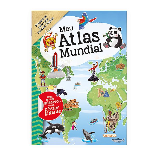 Livro Meu Atlas Mundial