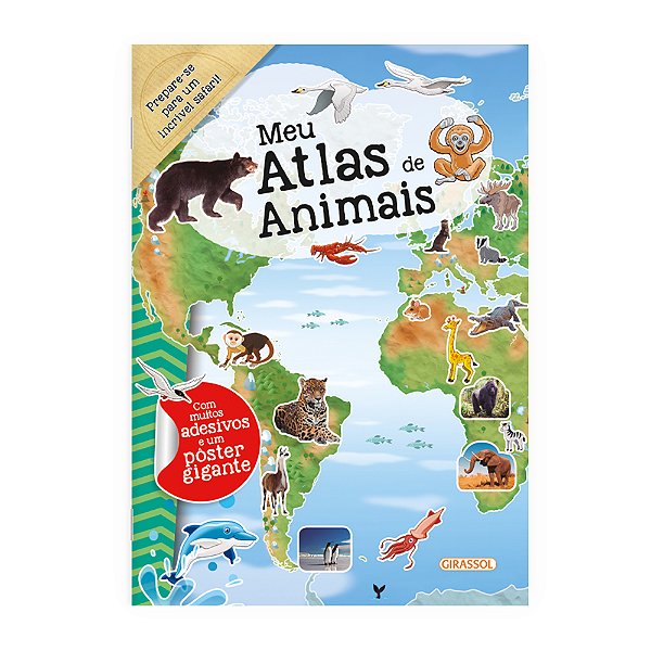 Livro Meu Atlas De Animais