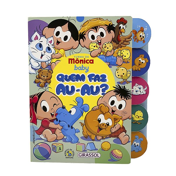 Livro Turma da Mônica Baby - Quem faz au-au?