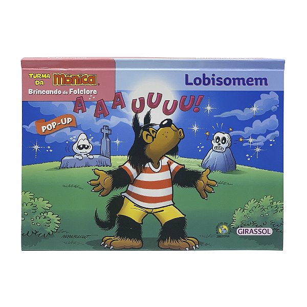 Livro Turma da Mônica - Brincando de folclore - Lobisomem