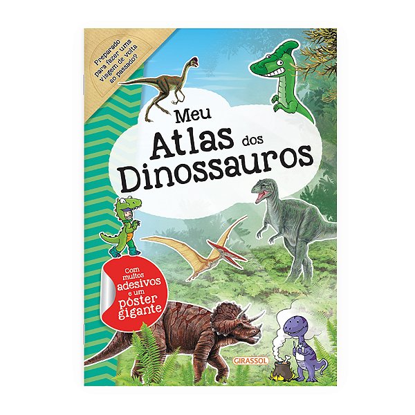 Livro Meu Atlas dos Dinossauros: Preparado para fazer uma...