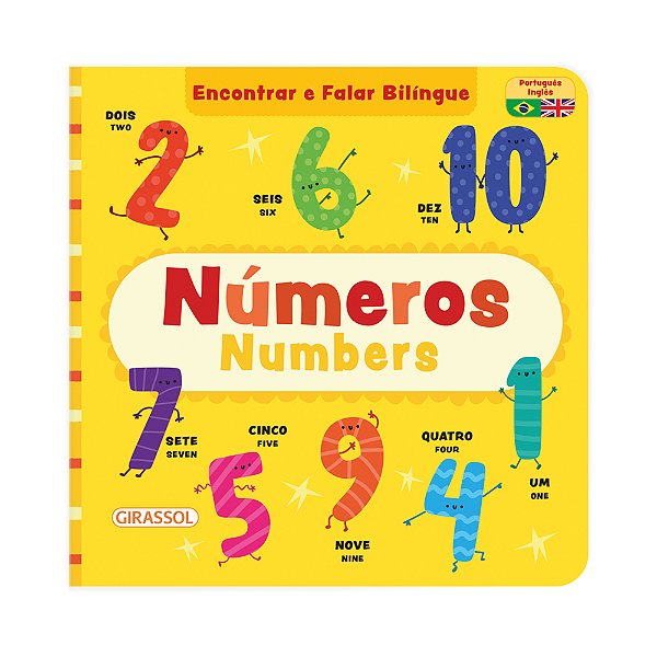 Livro Números/ Numbers - Encontrar e Falar Bilíngue