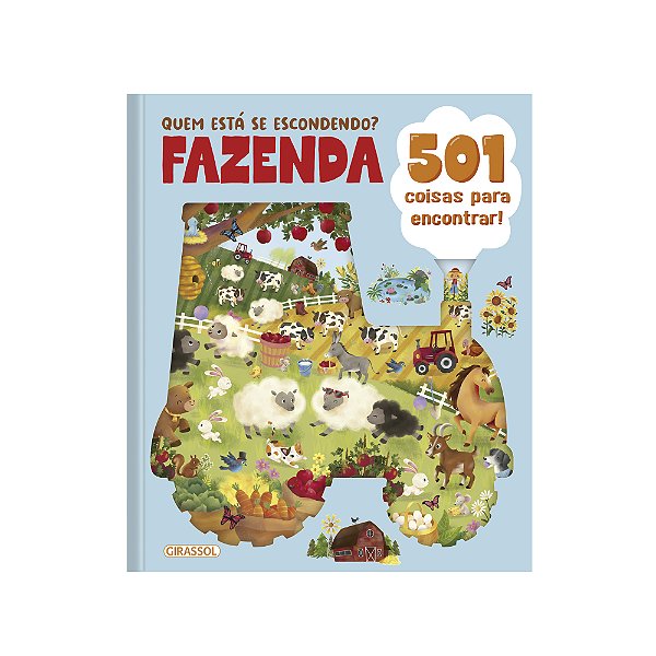 Livro Quem Está Se Escondendo? - Fazenda - 501 Coisas Par...