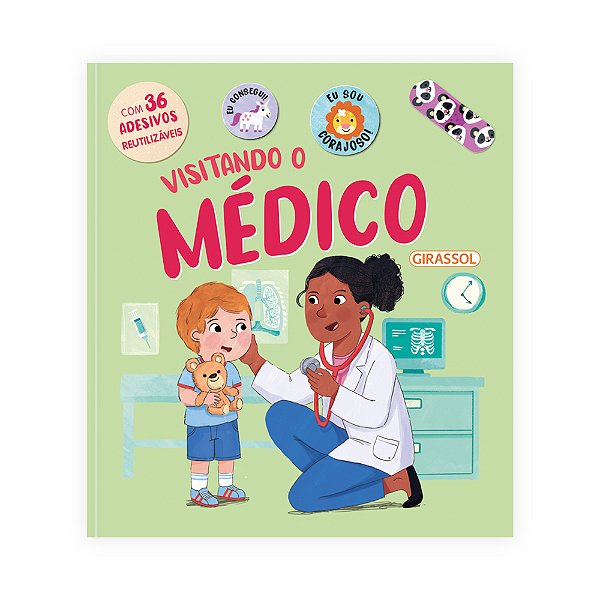 Livro Visitando o médico