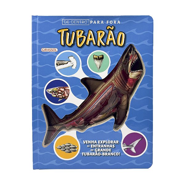 Livro De Dentro Para Fora - Tubarão