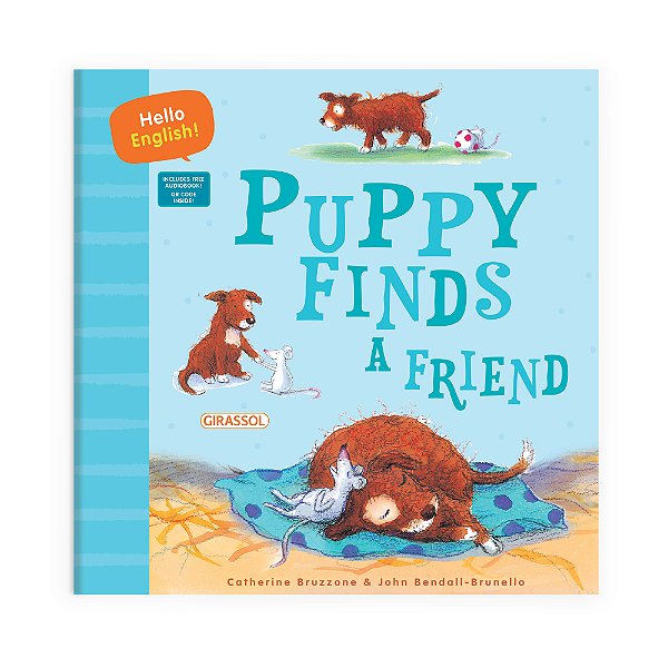 Livro Hello English - Puppy finds a friend