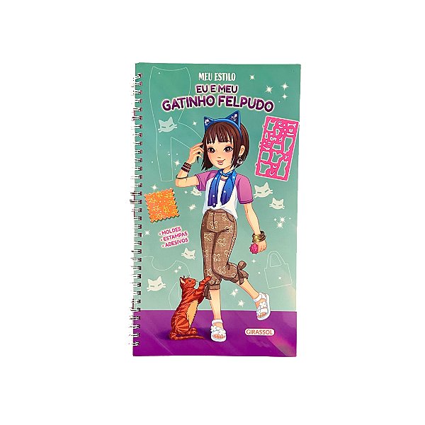 Livro Meu Estilo - Eu e Meu Gatinho Felpudo