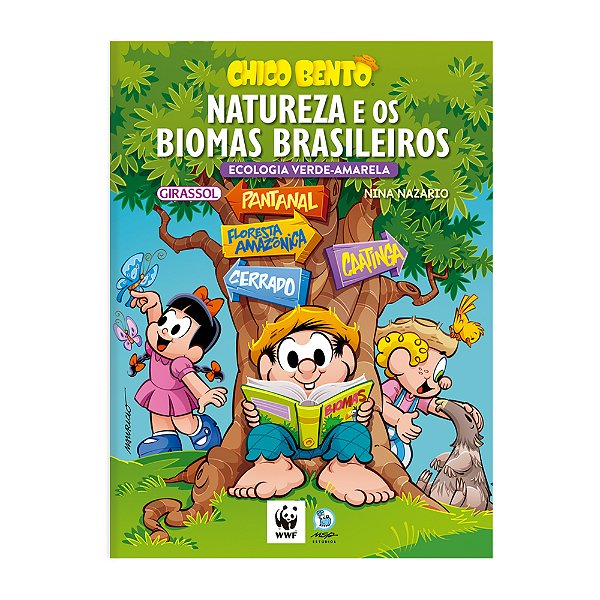 Livro Chico Bento - Natureza E Os Biomas Brasileiros