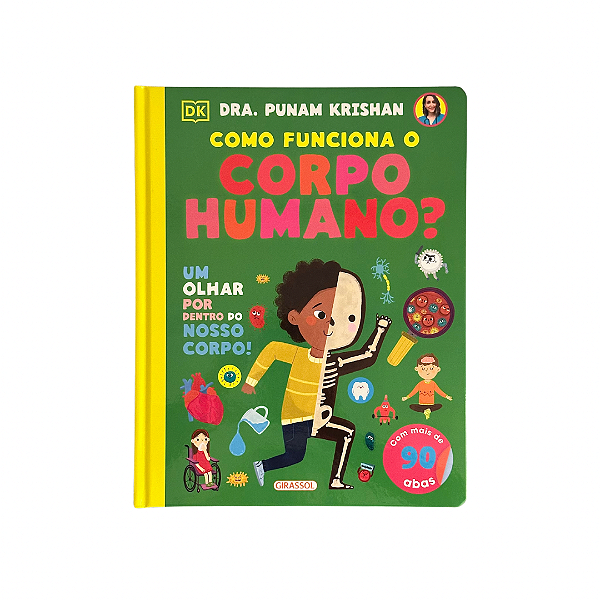 Livro Como Funciona O Corpo Humano? - Um Olhar Por Dentro Do No...