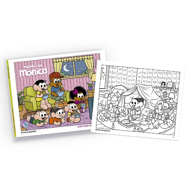 Livro Turma da Mônica - Dias Alegres: Cozy and Comfy Moments - ...
