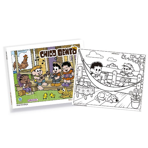 Livro Chico Bento - Dias Na Roça: Relaxing Moments