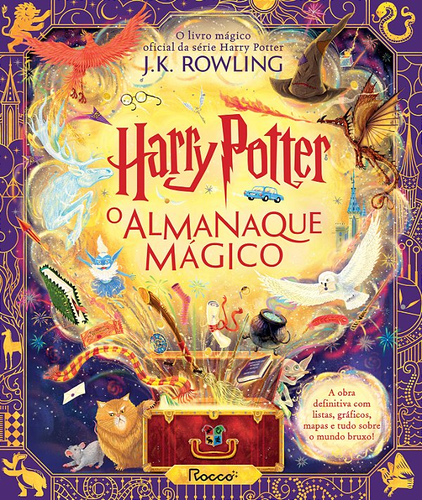 Livro Harry Potter - O Almanaque Mágico - O Livro Oficial...