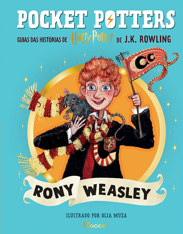 Livro Pocket Potters: Rony Weasley: Guias Das Histórias De Harr...